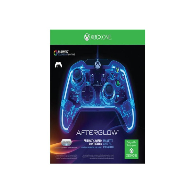 Xbox One Control Afterglow Prismatic (con cable)