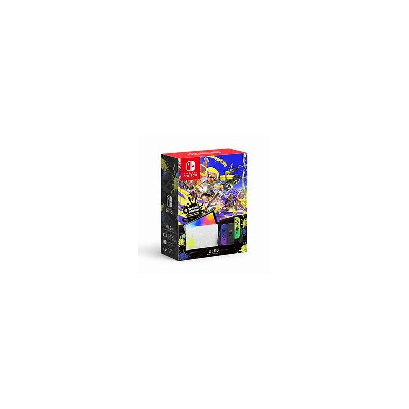 Nintendo Switch Consola Oled, Splatoon 3, Con Caja