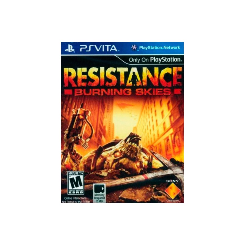 Resistance Burning Skies PSV