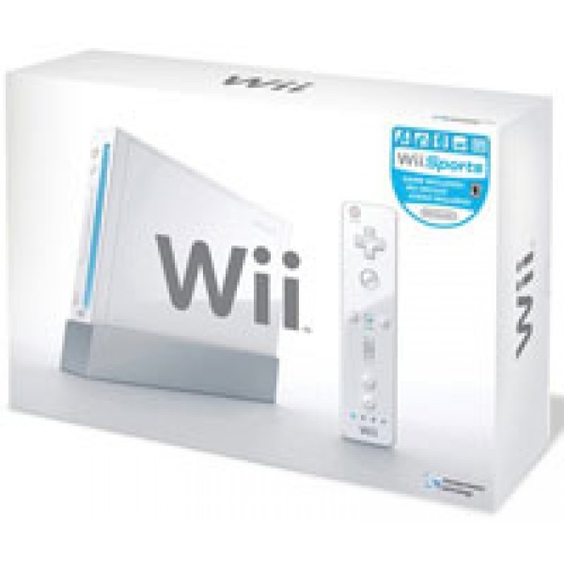 Wii Consola, Con Caja, Blanco