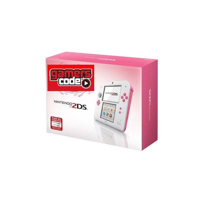 Nintendo 2DS Consola Peach Pink Con Caja