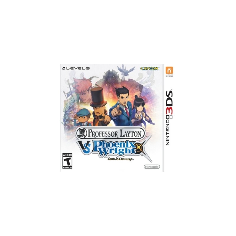 Professor Layton Vs Phoenix Wright